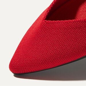 Rothy's Vibrant Red Flats